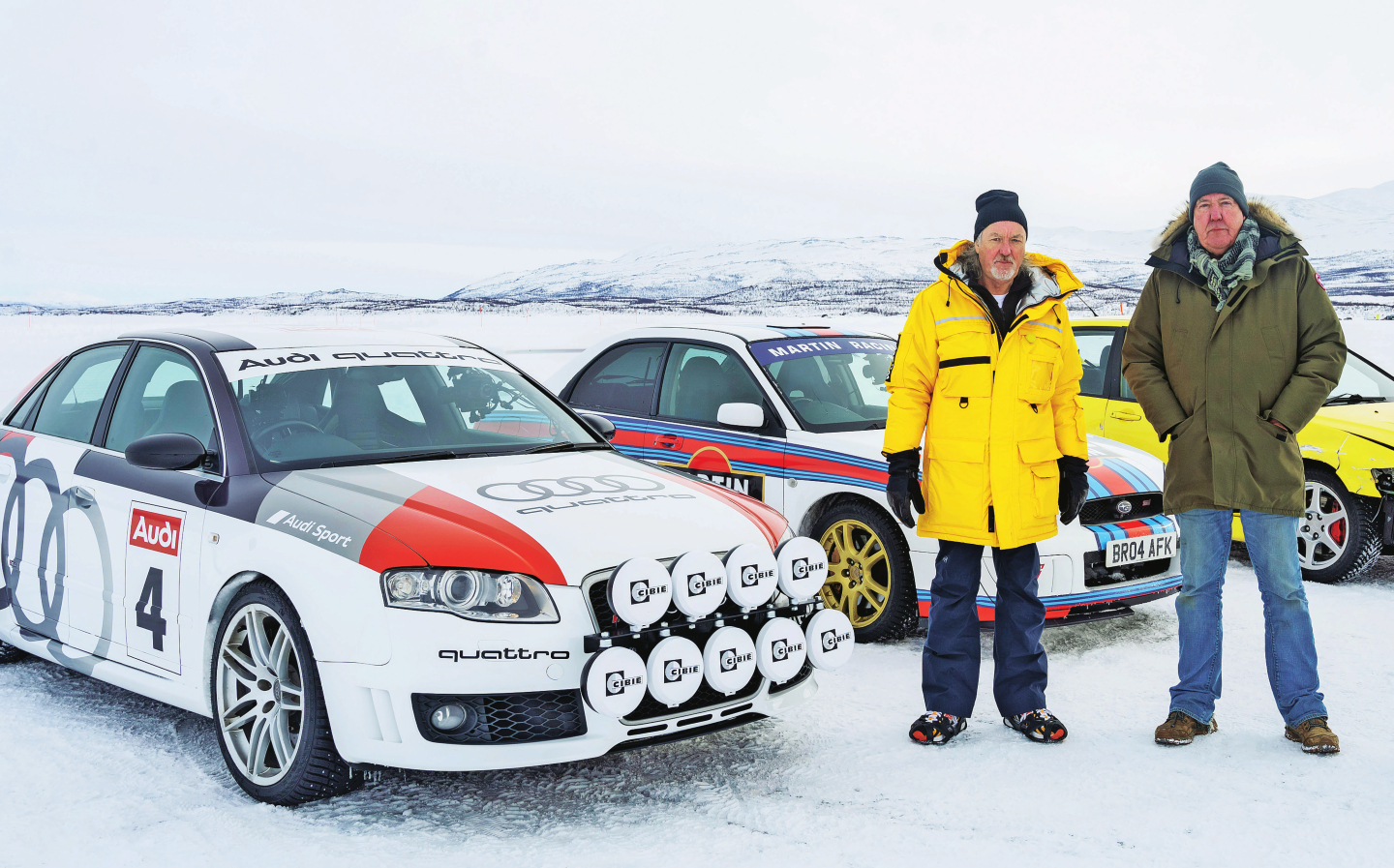 James May and Jeremy Clarkson in The Grand Tour's A Scandi Flick