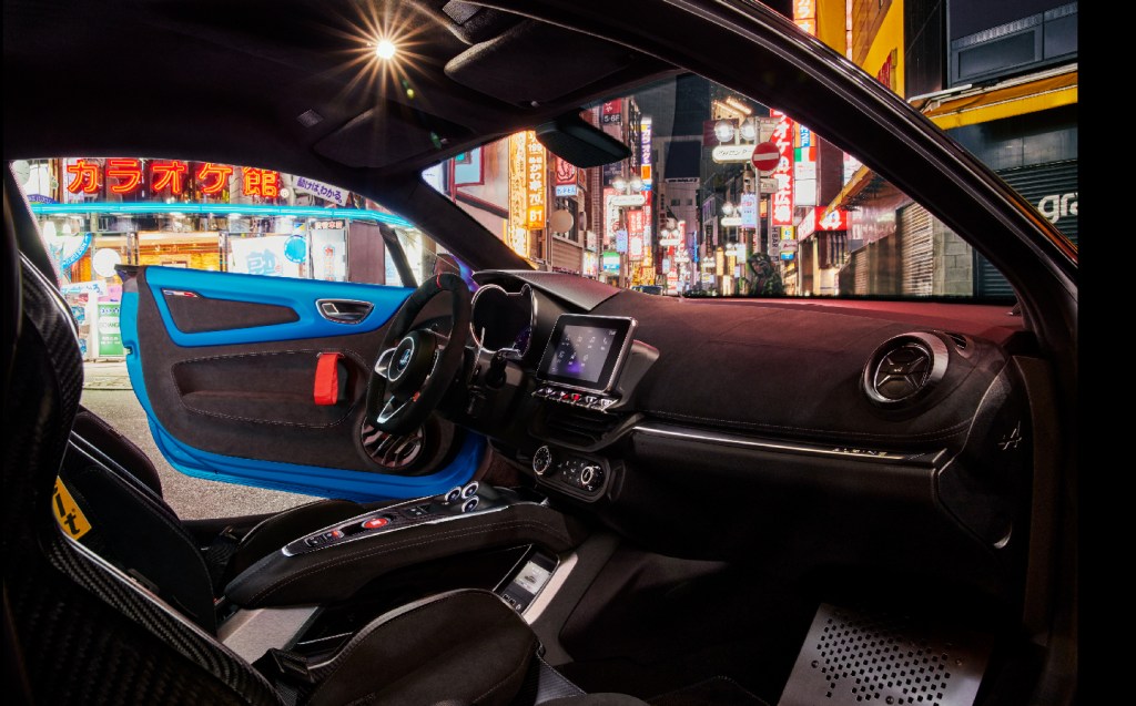 Alpine A110 R interior