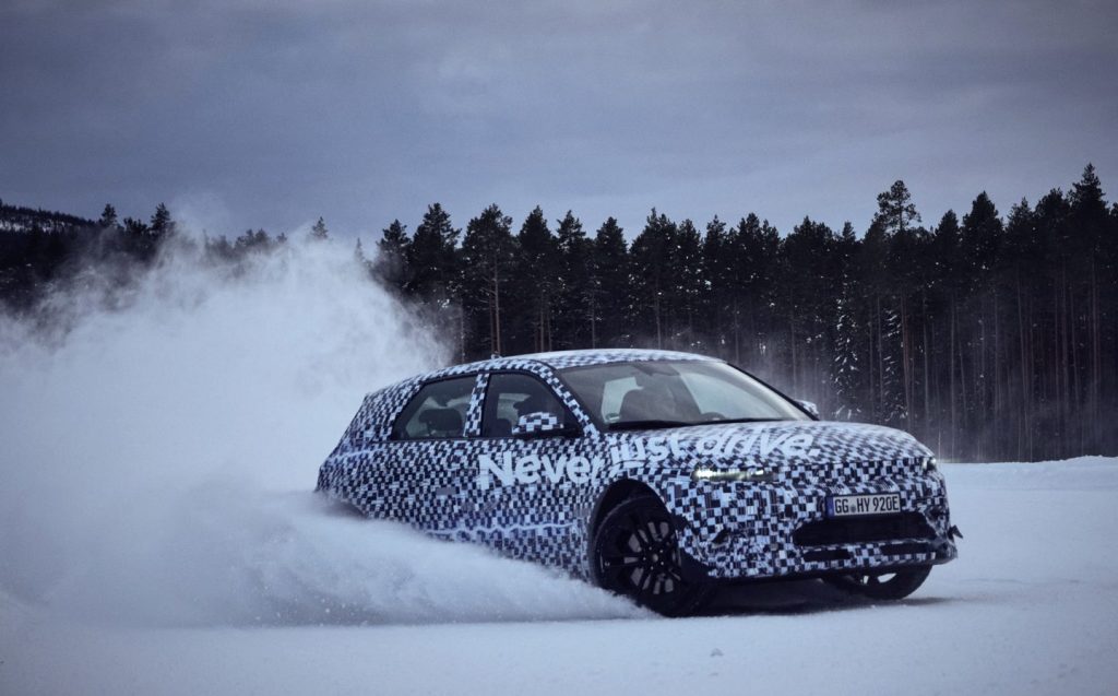 Hyundai Ioniq 5 N prototype under test