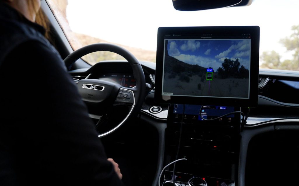 Jeep tests prototypes of autonomous off-road driving technology