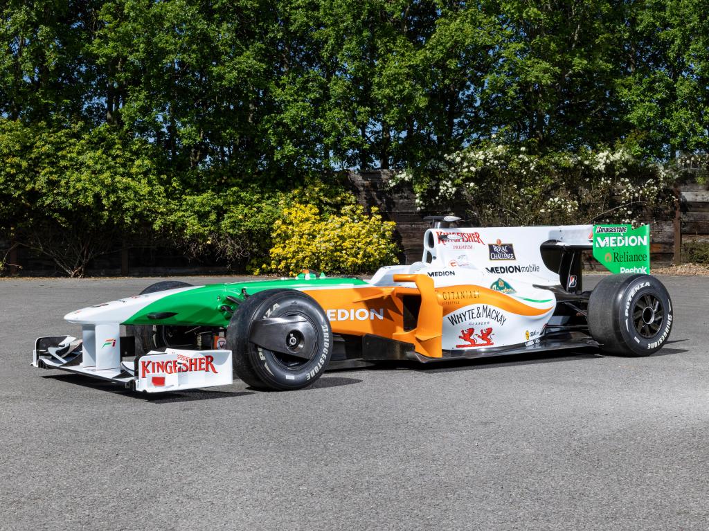 Ex-Giancarlo Fisichella/Vitantonio Liuzzi
2009 Force India-Mercedes-Benz VJM02 Formula 1 Racing Single-Seater