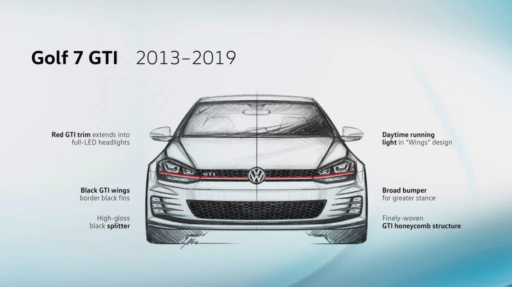 Golf GTI Mk7 sketch