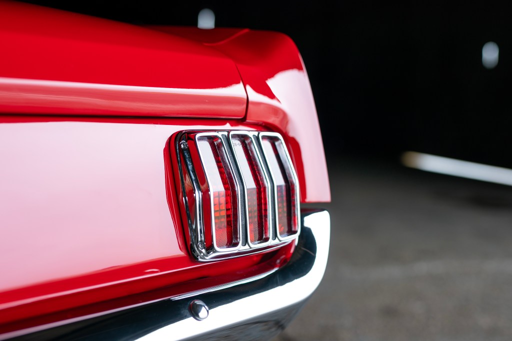 Alan Mann Racing (AMR) ePower Mustang rear lights