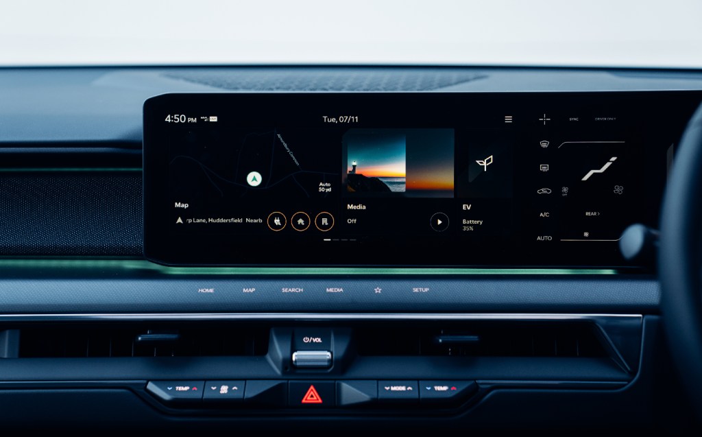 Kia EV9 touchscreen