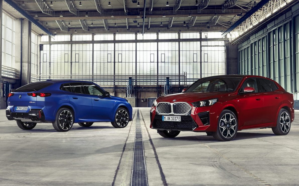 BMW iX2 and X2 M35i